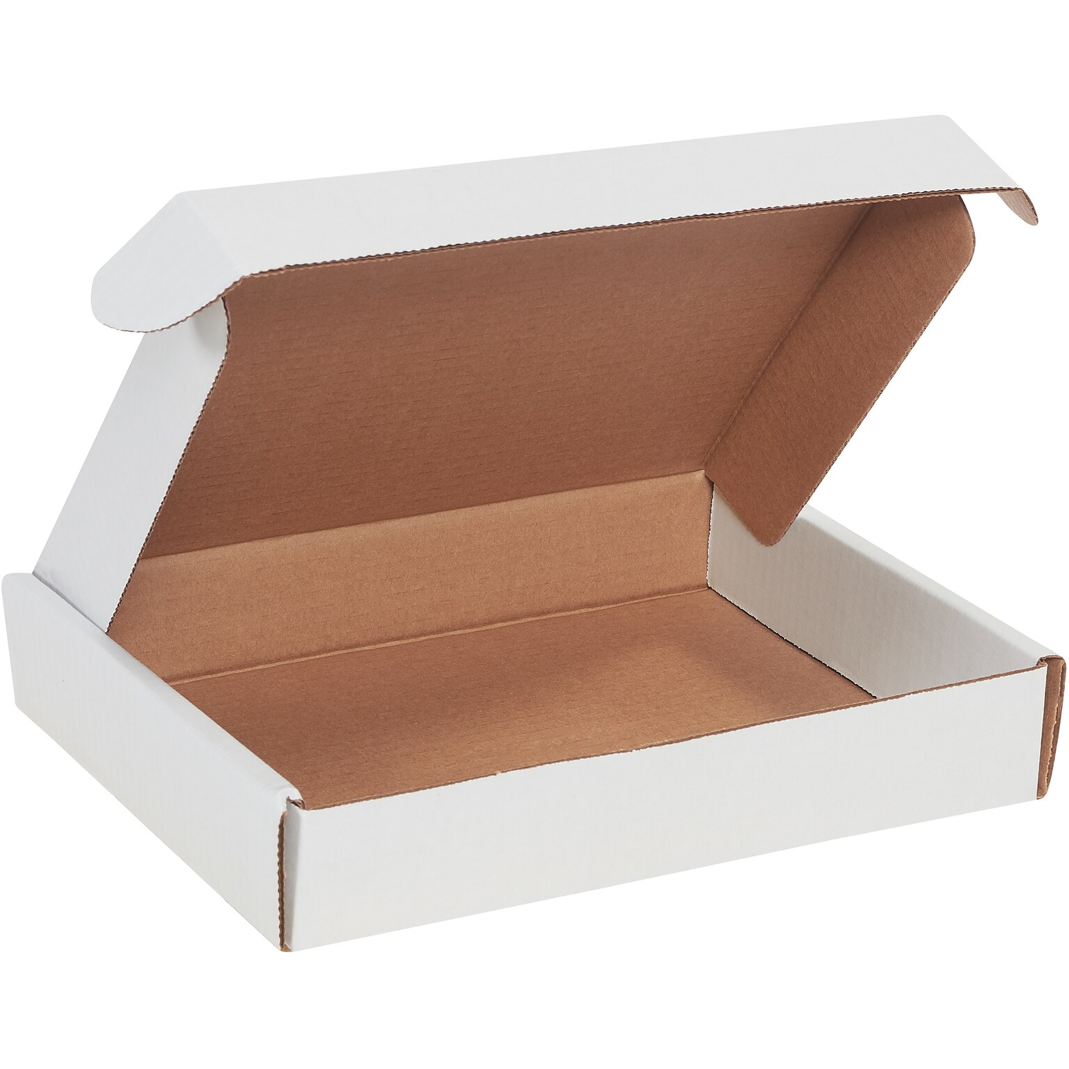 11 1/8 x 8 3/4 x 2 Deluxe Literature Mailers, White, 50/Bundle (MFL1182)