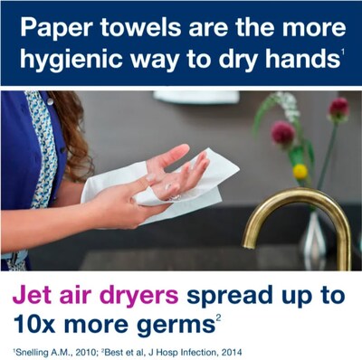 Tork Automatic Paper Towel Roll Dispenser, Translucent Smoke (B2837401)