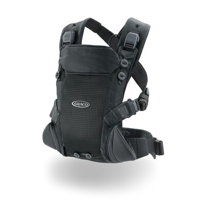 Graco Cradle Me Lite 3-in-1 Carrier, Charcoal Grey (2145561)