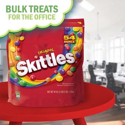 Skittles Original Fruit Flavored Candy, 54 oz. (WMW28092)