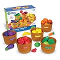 Learning Resources Farmers Market Color Set, Identification, Sorting, Nutrition, Food, Gardening