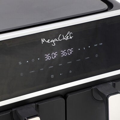 MegaChef Dual Zone Air Fryer, 4.8 Quart (938122567M)