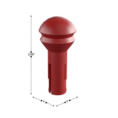 Flash Furniture Bright Beginnings Pegs for Modular STEAM Walls, 512/Pack (MK-ME12746-GG)