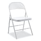 Alera® Metal Office Folding Chair, Gray, 4/Carton (ALECA940)