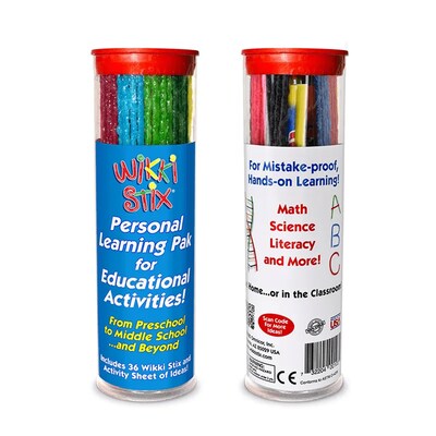 Wikki Stix Personal Learning Pak, 6/Set (WKX6103)