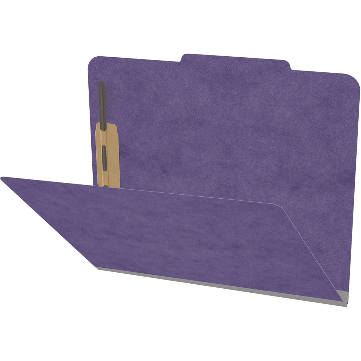 Medical Arts Press Pressboard Classification Folder, 2 Expansion, Letter Size, Purple, 25/Box (DV-T42-02-3PRP)