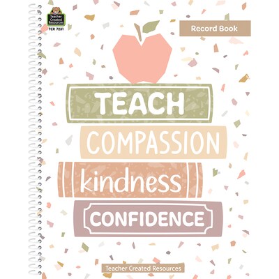 Teacher Created Resources Terrazzo Tones Record Book, 3/Bundle (TCR7231-3)