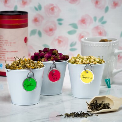 Avery Split Ring Key Tags, Assorted Colors, 50/Pack (11026)