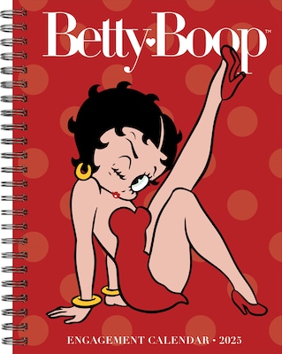 2025 Willow Creek Betty Boop 8.5 x 6.5 Yearly Planner (47248)