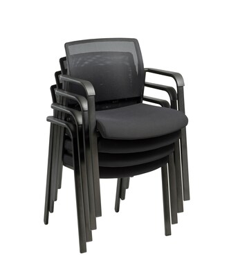 Workplace2.0™ Esler Fabric Guest Chair, Black (UN28355-CC)