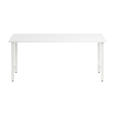 Bush Business Furniture Hustle 72W Computer Desk with Metal Legs, White (HUD172WH)