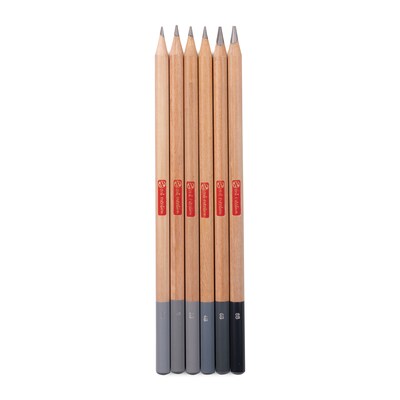 Talens Art Creation Drawing Pencils, Assorted Colors, 6/Set, 6 Sets/Bundle (TLN9028106M-6)