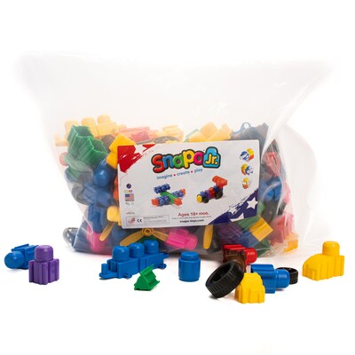 Snapo Jr. Building Blocks Ultimate Builder's Kit, 250 Pieces/Set (SNP32250)