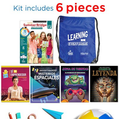 Summer Bridge Activities Summer Bridge Spanish Backpack, Grade 7-8 Workbook, 6/Set (CD-145443)