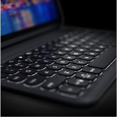 ZAGG Pro Keys Wireless Keyboard & Detachable Case For 11 iPad Pro (Gen 1, 2, 3, & 4) and iPad Air (10.9 Gen. 4 & 5), Midnight