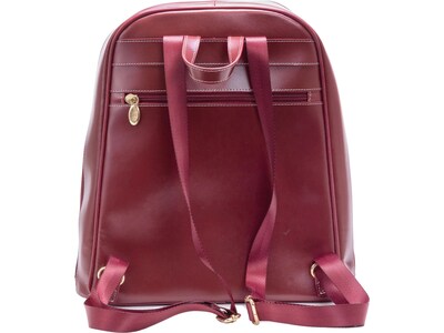 McKleinUSA MADISON Business Laptop/Tablet Backpack, Red (99556)