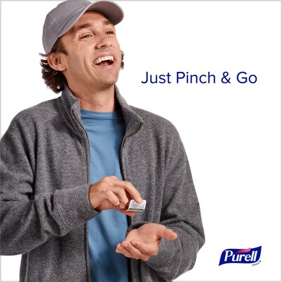 PURELL SINGLES Advanced 70% Alcohol Gel Hand Sanitizer, 125/Box (9630-12-125CTNS)