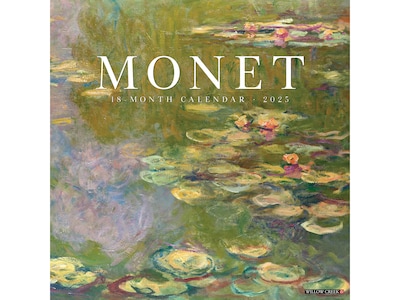 2025 Willow Creek Monet 12 x 12 Monthly Wall Calendar (43998)