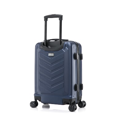 US Army FOX 20 Hardside Carry-On Suitcase, 4-Wheeled Spinner, TSA Checkpoint Friendly, Navy Blue (U