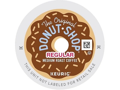 The Original Donut Shop Regular Coffee Keurig® K-Cup® Pods, Medium Roast, 96/Carton (60052-101)