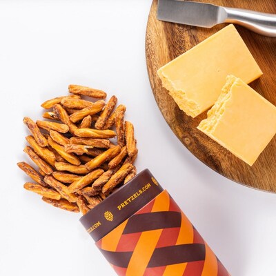 Pretzels.com Pretzel Tube - Wisconsin Cheddar