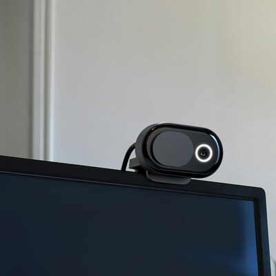 Incase Designed by Microsoft Modern HD 1080p Webcam, 12 Megapixels, Black (8L3-00001)