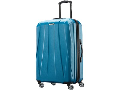 Samsonite Centric 2 Polycarbonate 4-Wheel Spinner Luggage, Caribbean Blue (133032-2479)