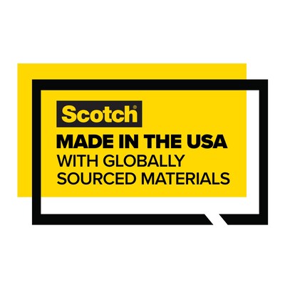 Scotch Wall-Safe Transparent Clear Tape Refill, 0.75" x 22.22 yds., 1" Core, 2 Rolls/Pack (813S2)