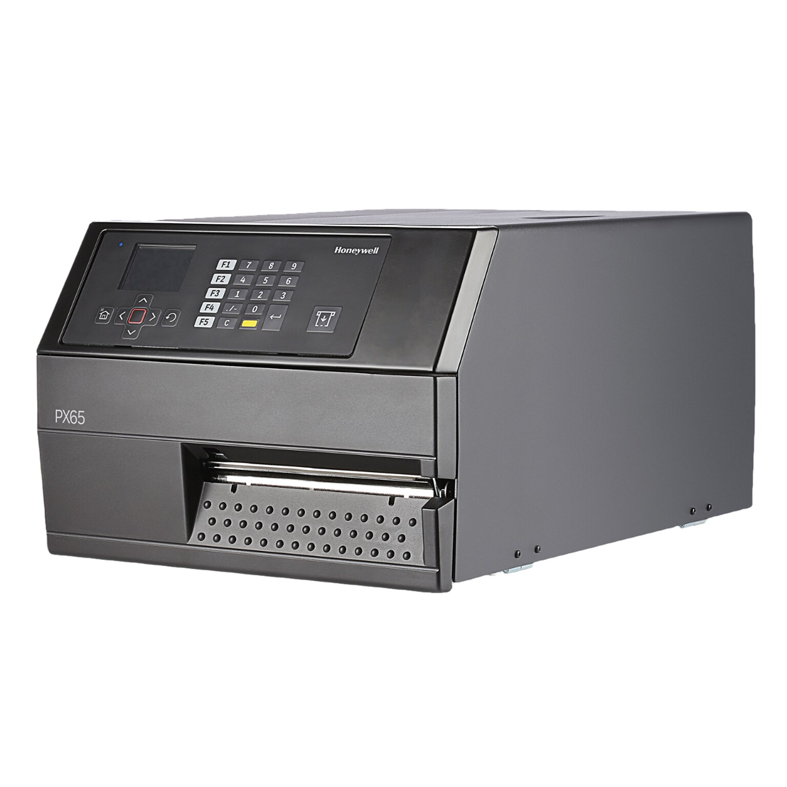Honeywell PX65A00000000200 PX65 Thermal Transfer Label Printer, Ethernet/Serial/USB, Black