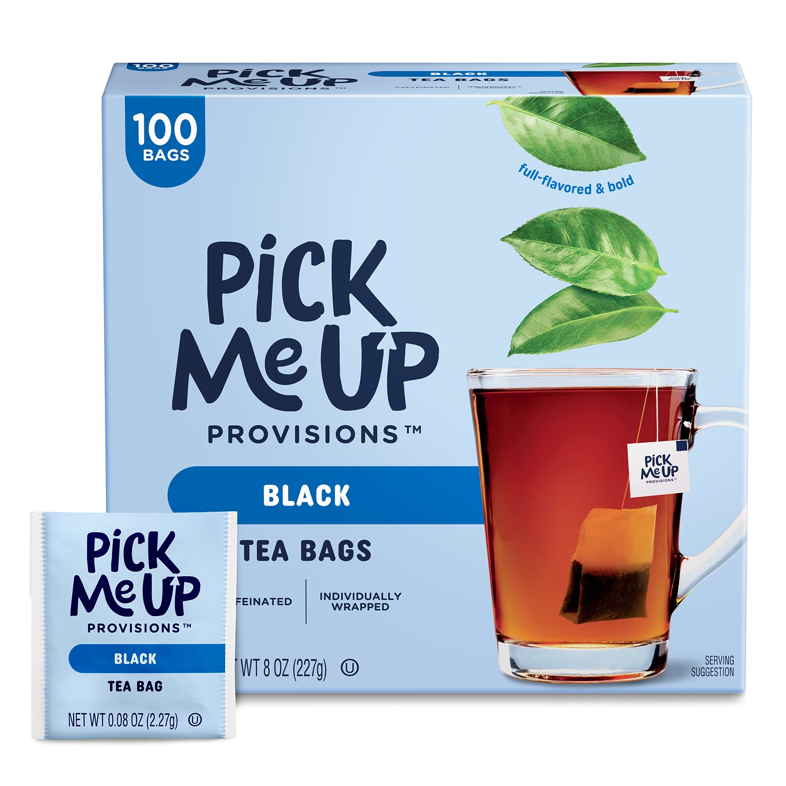 Pick Me Up Provisions™ Black Tea Bags, 100/Box (PM63312)