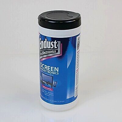 Endust for Electronics Screen and Electronic Surfaces Cleaning Wipes, 70-Count, 3/Pack (KITNOZ115063PK)