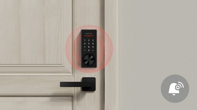 Philips Home Access 1000 Series Single Cylinder Electronic Deadbolt with Handle Set