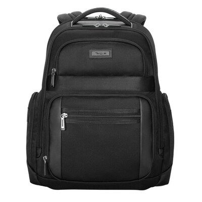 Targus Mesh Laptop Compatible Backpack, Medium, Black (TBB617GL)