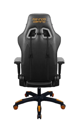Raynor Group Energy Pro Series Fabric/Polyurethane Gaming Chair, Black/Yellow (G-EPRO-YLW)