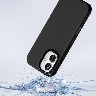 SaharaCase Venture Series MagSafe Compatible Phone Case for iPhone 17, Shock Absorbing, Scorpion Black (CP00917)