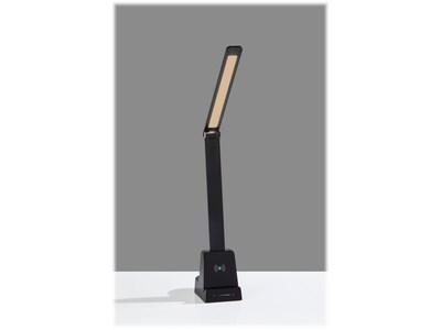 Simplee Adesso Cody LED Desk Lamp, 24.5", Matte Black (SL4922-01)