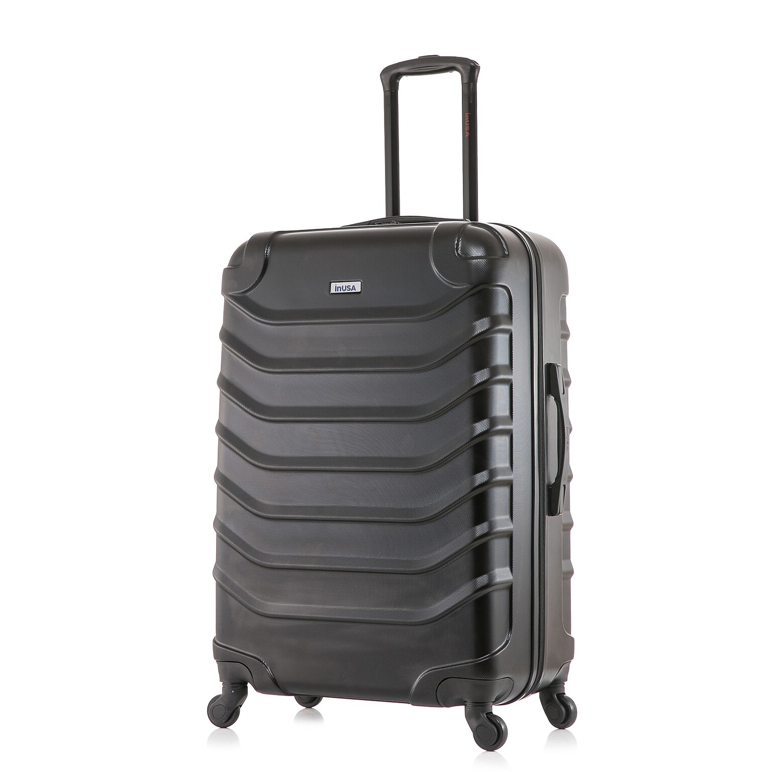 InUSA Endurance 29.33 Hardside Suitcase, 4-Wheeled Spinner, TSA Checkpoint Friendly, Black (IUEND00L-BLK)