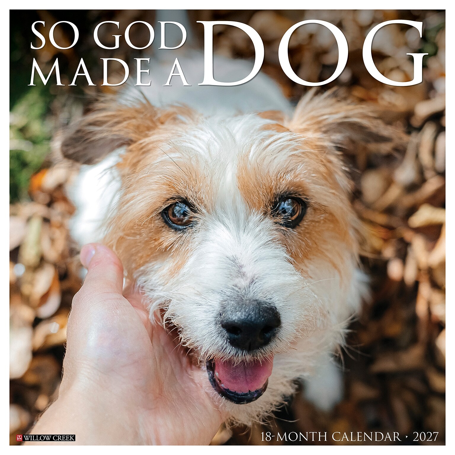2027 Willow Creek So God Made a Dog 12 x 12 Monthly Wall Calendar, Assorted Colors (62418)