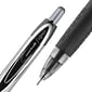 uniball 207 Needle Retractable Gel Pens, Medium Point, 0.7mm, Black Ink, 4/Pack (1738430)