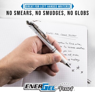 EnerGel Retractable Gel Pen, Medium Point, Assorted Ink, Dozen (BL77PWBP12M)