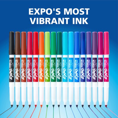 Expo Dry Erase Markers, Fine Tip, Black, 36/Pack (1921062)