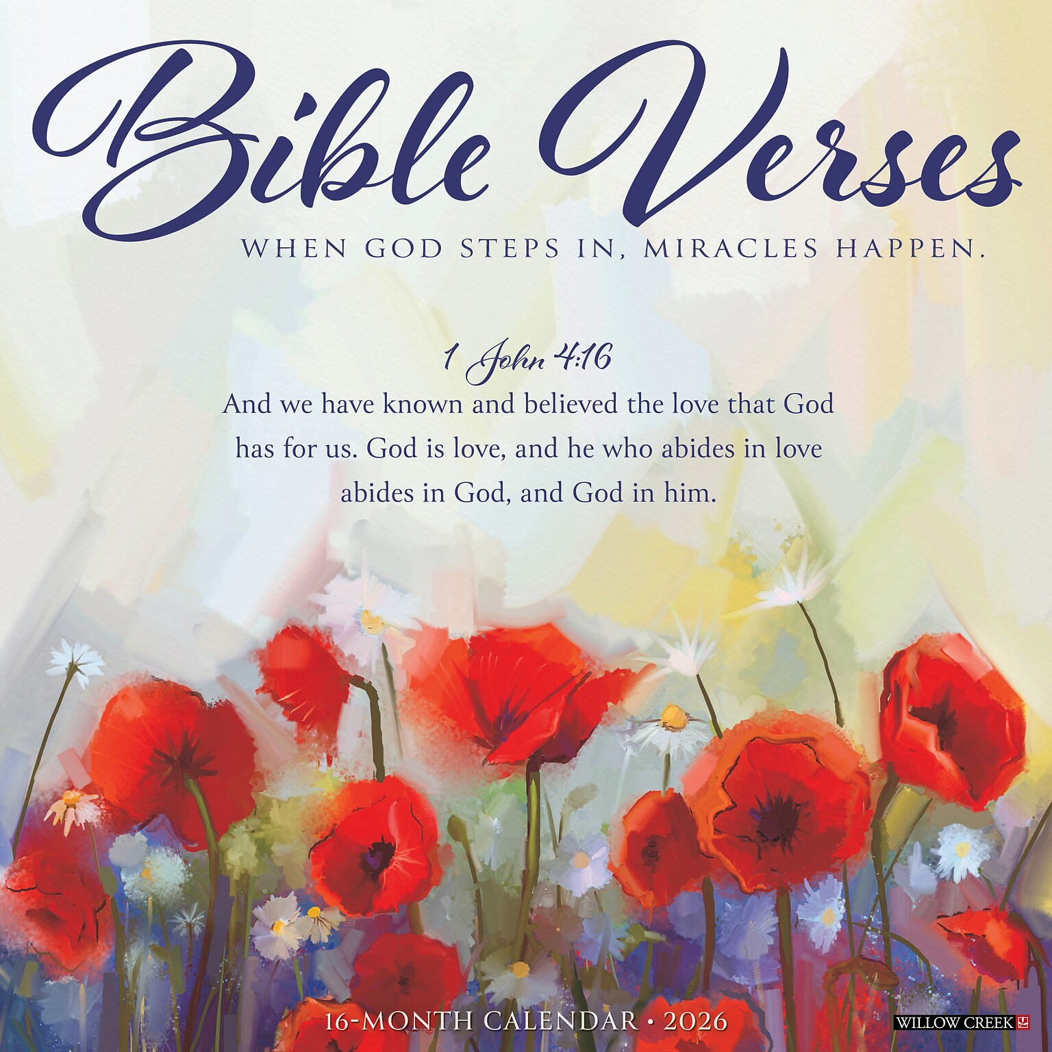 2026 Willow Creek Bible Verses 12 x 12 Monthly Wall Calendar (50224X)