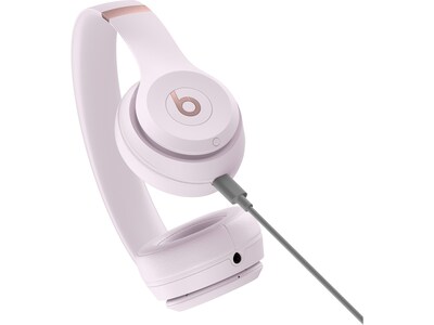 Beats Solo 4 Wireless On-Ear Headphones, Bluetooth, Cloud Pink (MUW33LL/A)