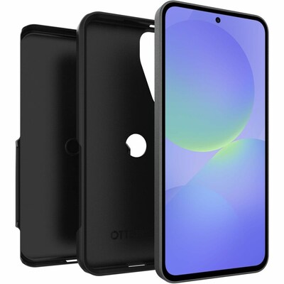 OtterBox Commuter Series Lite Phone Case for Samsung Galaxy A36 5G, Shock Absorbing, Black (77-97778)