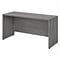 Bush Business Furniture Studio C 60W Credenza Desk, Platinum Gray (SCD360PG)