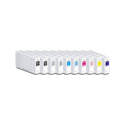 Epson UltraChrome PRO10 T56S Gray Standard Yield Ink Cartridge, 350ml (TT56S720)