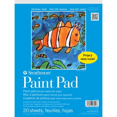 Strathmore 100 Series 9" x 12" Mixed Media Sketch Pad, 20 Sheets/Pad, 3/Bundle (STTP272091-3)