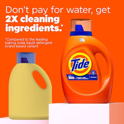 Tide HE Liquid Laundry Detergent, Original Scent, 64 Loads, 92 oz. (08886/40217)