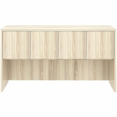 Lorell Essentials 66W 4-Door Stack-On Hutch, Modern Elm (LLR66317)