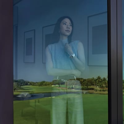 Garmin Approach S70 Golf Smartwatch, GPS, 42mm, Black Ceramic Bezel, White Silicone Band (010-02746-00)